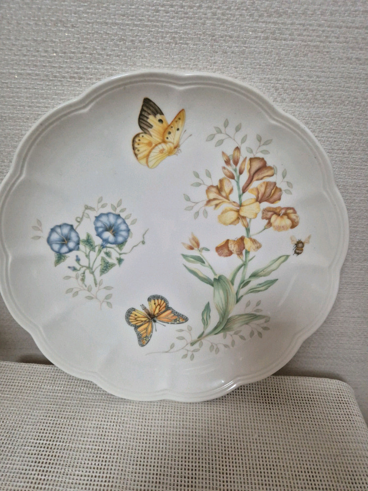 레녹스 버터플라이 메도우 대접시3개 가격 이미지