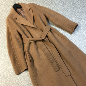 한섬 22년 캘빈클라인 이태리 캐시미어100% 코트 올드머니룩 CK 이미지