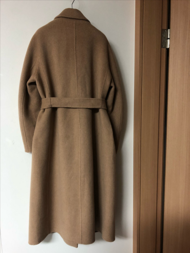 한섬 22년 캘빈클라인 이태리 캐시미어100% 코트 올드머니룩 CK 이미지