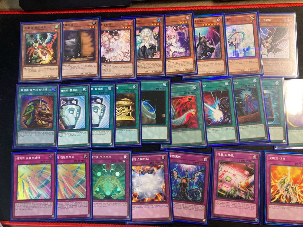 유희왕 후완다리즈 덱 팝니다(범용패트랩0) 이미지