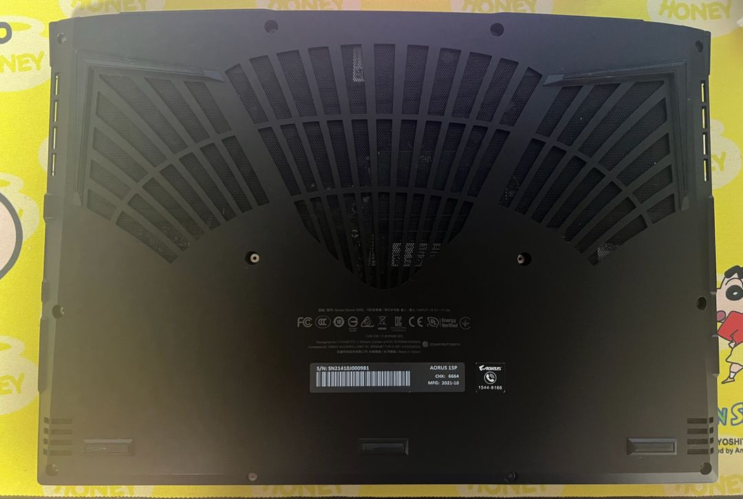 어로스 15P XD CPU i7-11세대, RTX3070, 1TB 게이밍 노트북 이미지