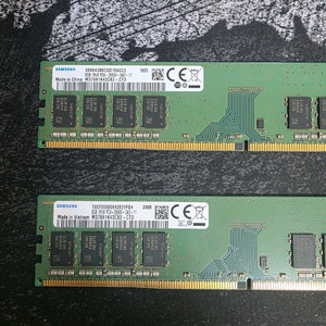 삼성 8GB DDR4 2666V PC4 램 2개 이미지