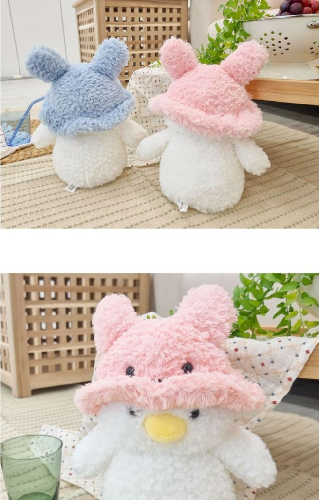 정품)토끼모자아기병아리 미개봉 이미지