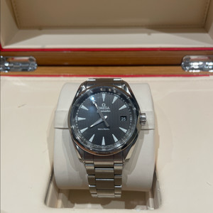 오메가 씨마스터 아쿠아테라 38mm 그레이 풀박스 이미지