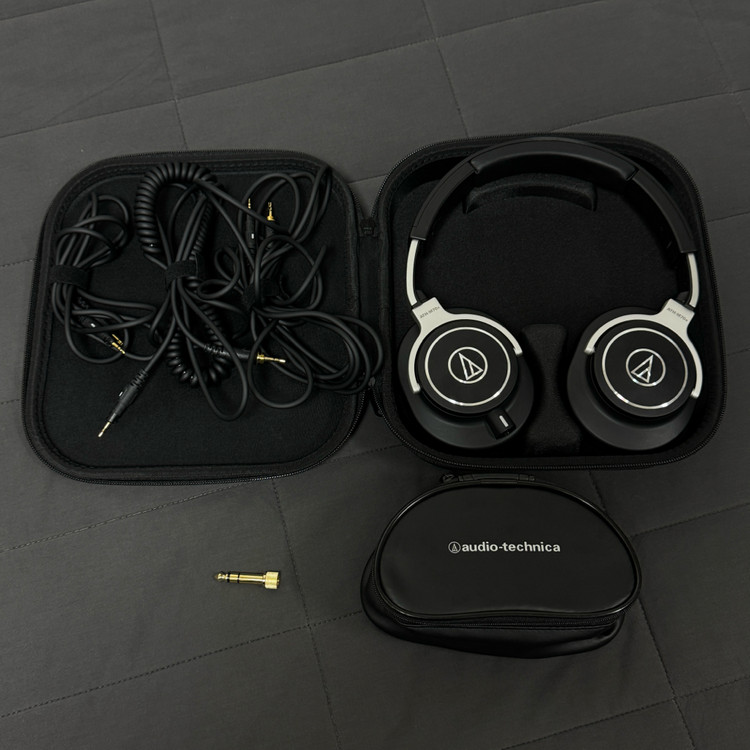 오디오테크니카 모니터링 헤드폰 ATH-M70x 플래그쉽 모델 새상품 이미지