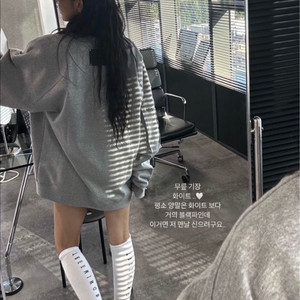 새상품) 트리밍버드 멀티 포켓 오버핏 스웻 셔츠 티셔츠 맨투맨 이미지