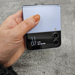 삼성갤럭시Z플립4블루판매 중고폰 이미지
