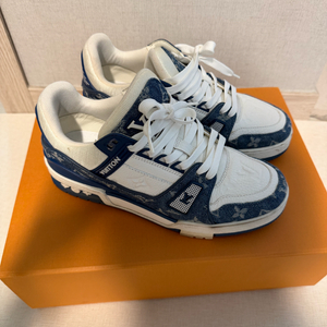 루이비통 LV 트레이너 데님 스니커즈 사이즈 이미지