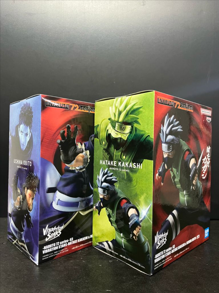미개봉 나루토 카카시피규어 오비토피규어 카카시오비토 피규어 이미지
