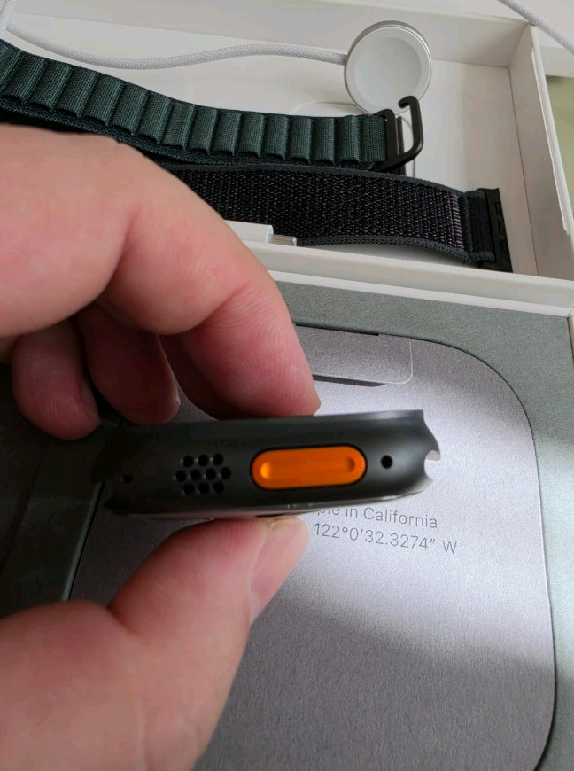 애플워치 울트라2 49mm 블랙 티타늄 상태(최상) 팔아요 이미지