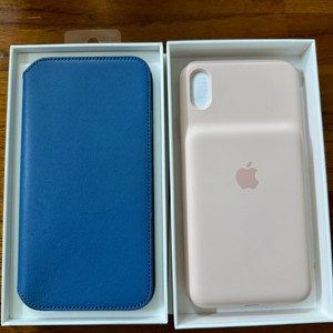 아이폰 xs max 가죽폴리오 + 스마트배터리케이스(고장) 이미지