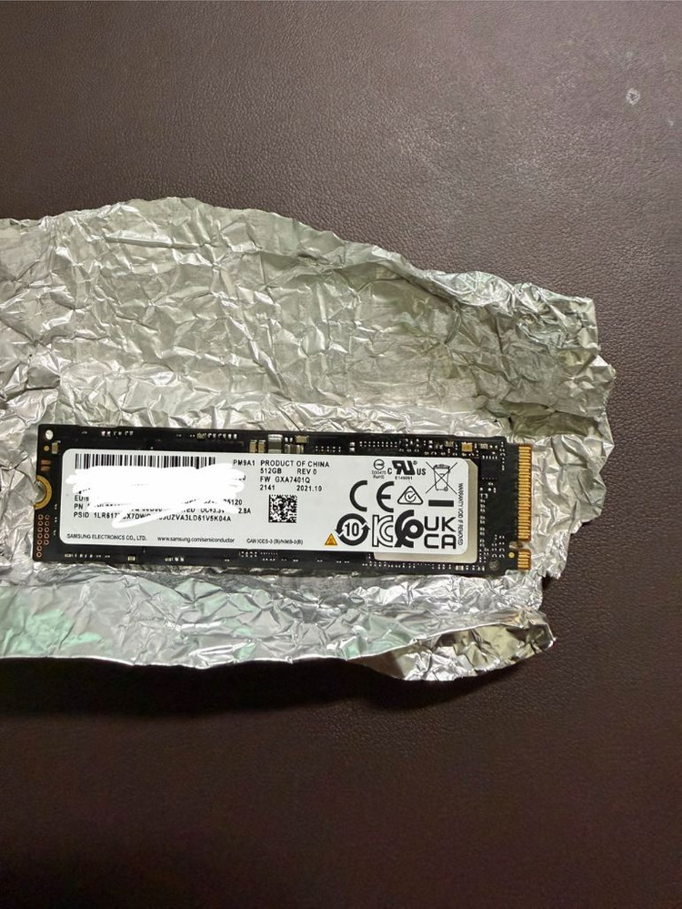 pm9a1 512GB 이미지