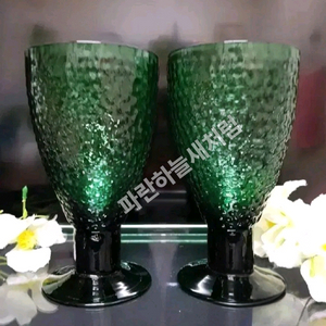 미드센츄리 유리컵70s빈티지 개당가 이미지