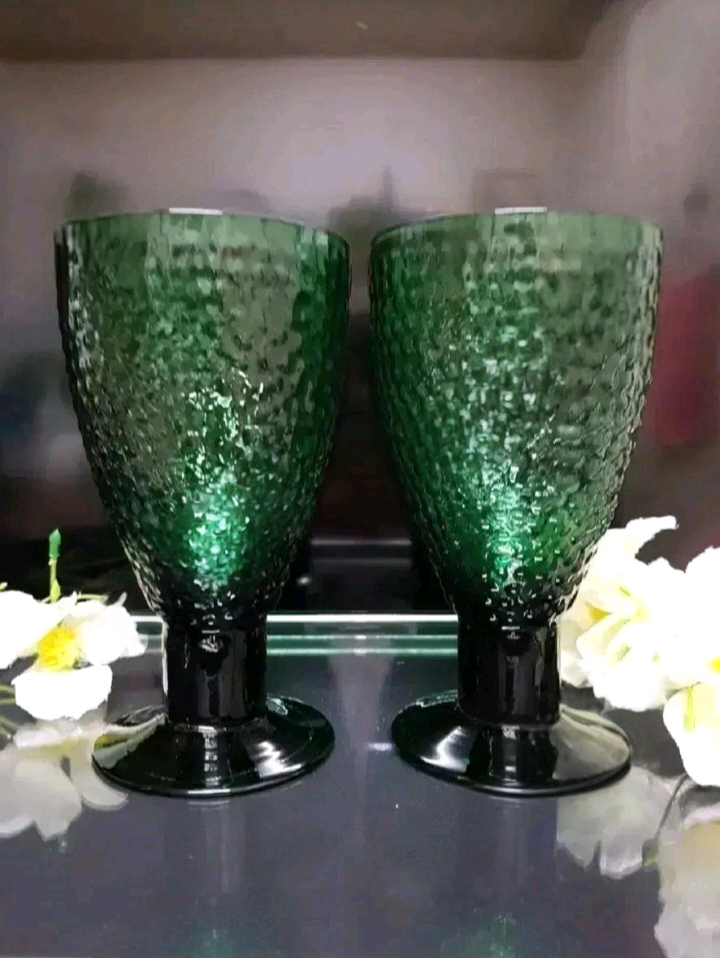 미드센츄리 유리컵70s빈티지 개당가 이미지