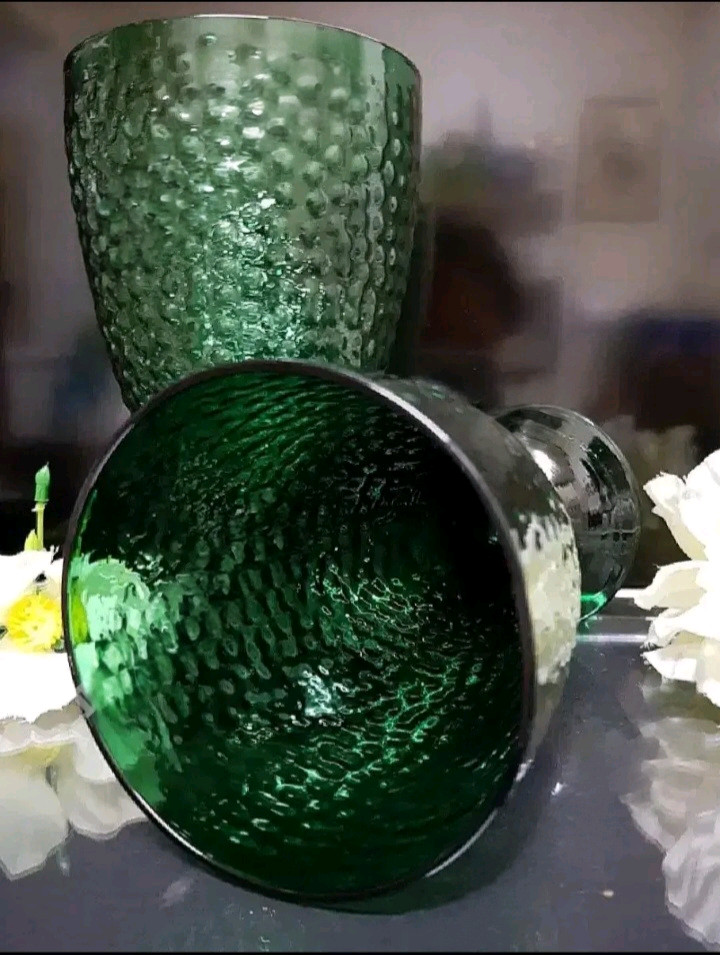 미드센츄리 유리컵70s빈티지 개당가 이미지