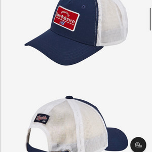 뉴발란스 키즈 레터 매쉬 볼캡 모자 이미지