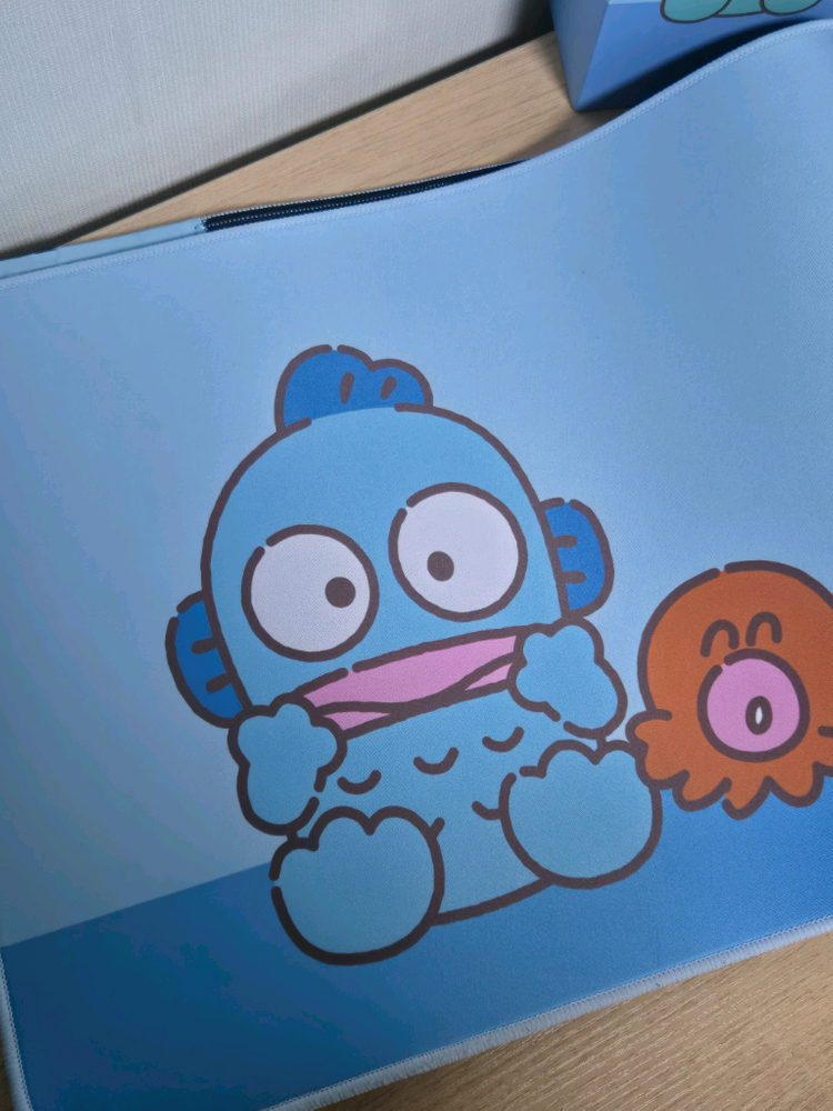 산리오 한교동 듀얼 고속 무선충전 데스크패드 장패드 이미지