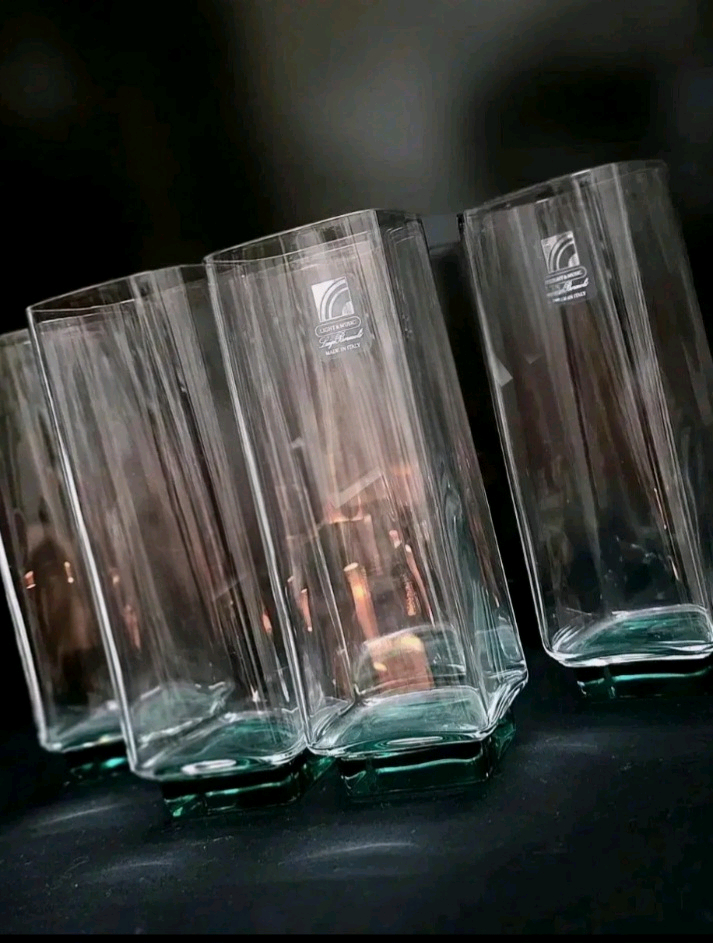 이태리유리컵80s 반고흐아쿠아하이볼 개당가 이미지