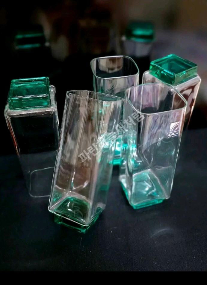 이태리유리컵80s 반고흐아쿠아하이볼 개당가 이미지