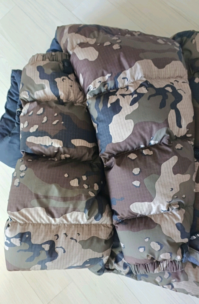 [L] 노스페이스 1996 눕시 자켓 우드랜드 카모 (택포) 이미지