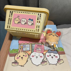 치이카와 랍스터 우사기 + 특전 바구니, 스티커 + 종이쇼핑백 5개 이미지