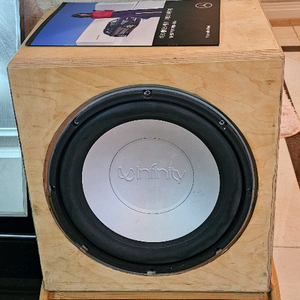 카오디오 인피니티 12인치 우퍼 명기 이미지