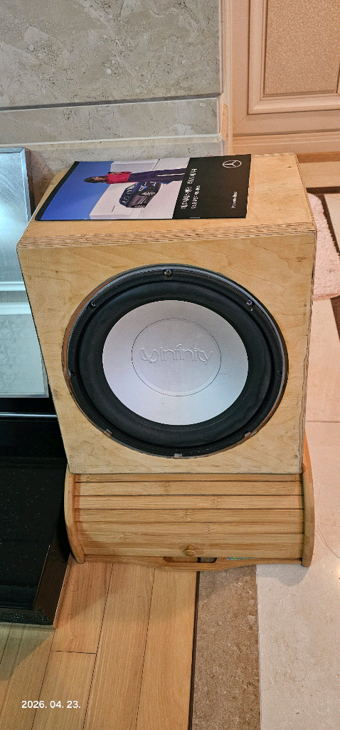 카오디오 인피니티 12인치 우퍼 명기 이미지