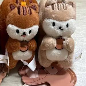 bts 방탄 제이홉 코리모리 다람쥐 인형 키링 세트 새상품 이미지
