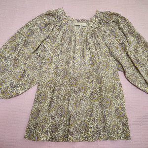 바네사브루노 블라우스ㅡ 55,페이즐리 이미지