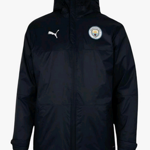 [미개봉 제품] 푸마 맨체스터 시티 윈터 자켓 바람막이 네이비 EU사이즈 L (한국사이즈 100~105) 이미지