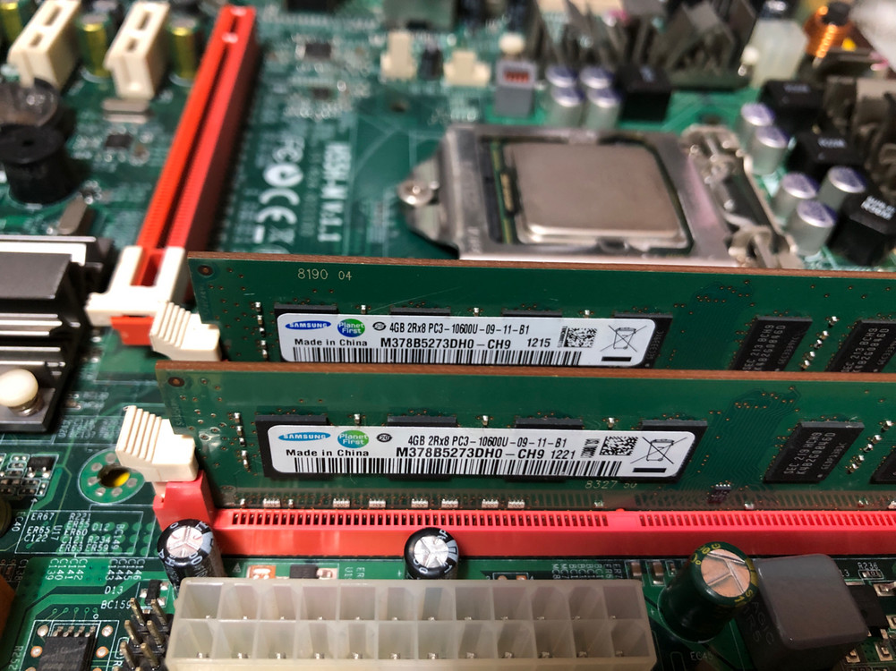 부품용 ECS H55H-M 메인보드 LGA1156 이미지