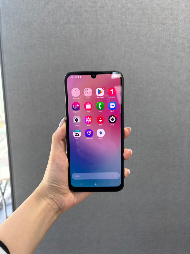 삼성 갤럭시 A24 128gb 블랙 ／ 중고폰업무폰저가폰세컨폰공기계게임폰효도폰게임폰알뜰폰 이미지