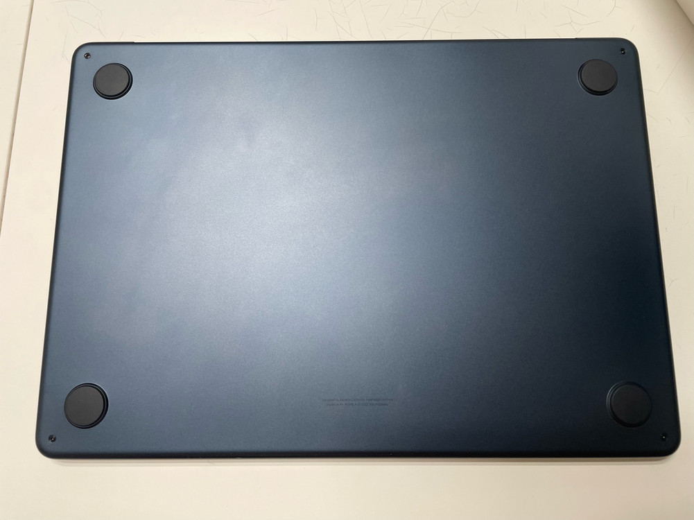 맥북 에어 13.6인치 M2 8GB 256GB 미드나이트 이미지