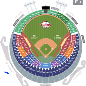 5월 3일 LG NC 1루 레드 2연석 이미지