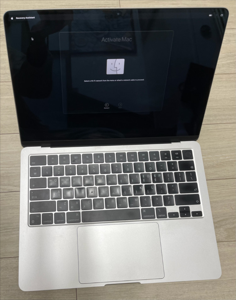 맥북 에어 13.6 M2 8GB 256GB 실버 이미지