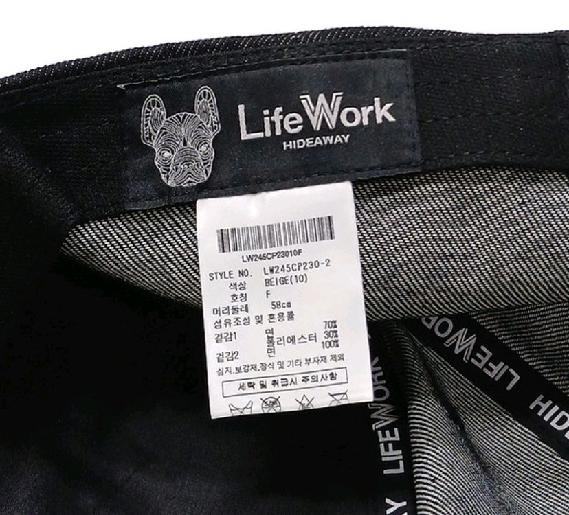 라이프워크 볼캡 프리 이미지