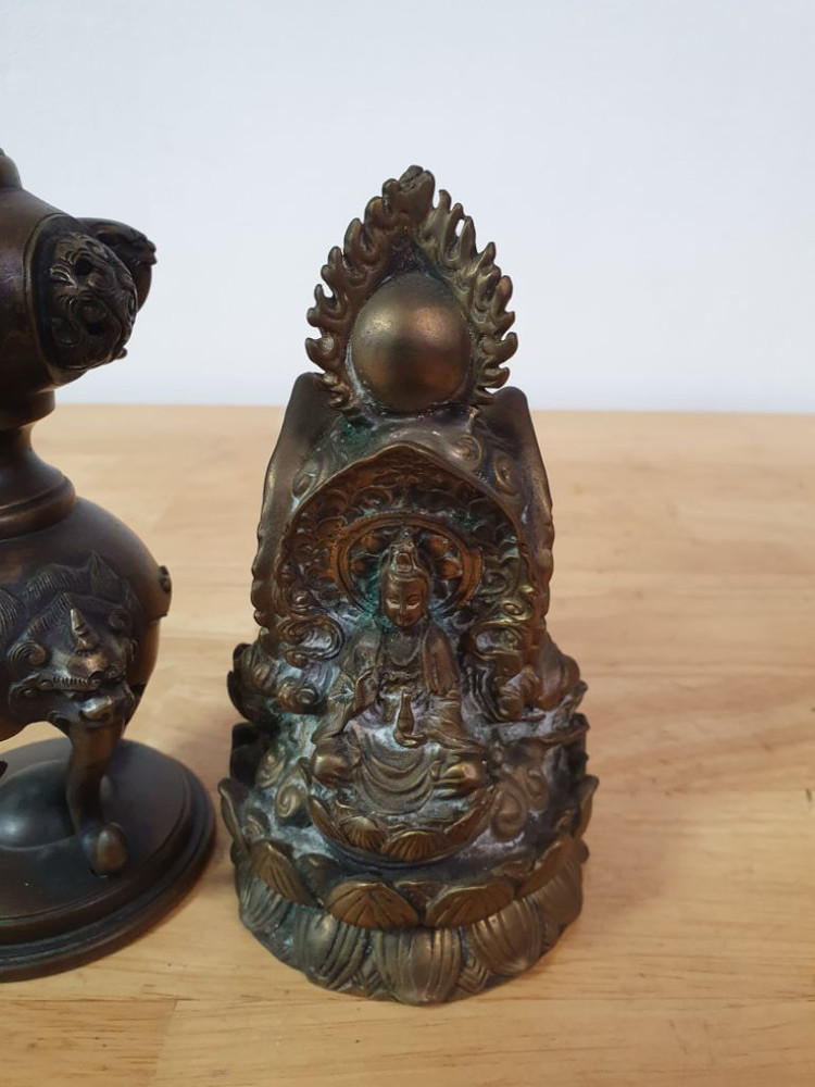 삼존불상&동촛대 이미지