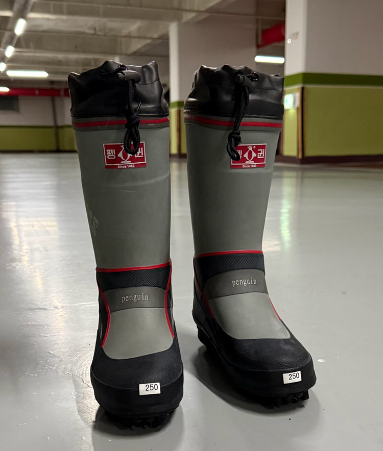 펭귄 장화 낚시 민물 250mm 새상품 이미지