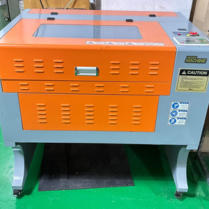 co2레이저 각인기 50w 레이저조각기4060 더센머신 레이저커팅기 냉각칠러cw-3000 이미지