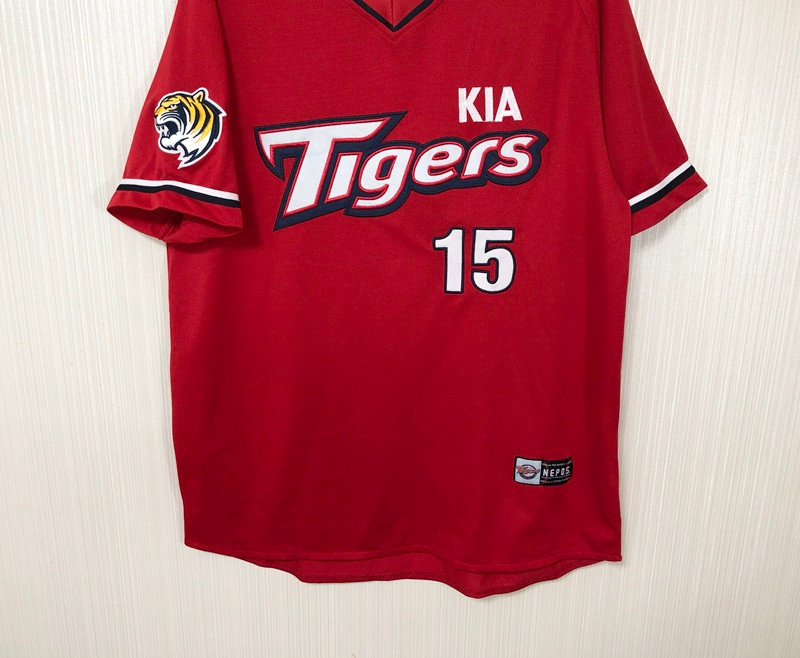 KBO 기아타이거즈 올드 원정유니폼/져지 105 #15 이용규 이미지