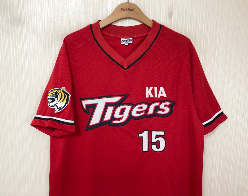 KBO 기아타이거즈 올드 원정유니폼/져지 105 #15 이용규 이미지