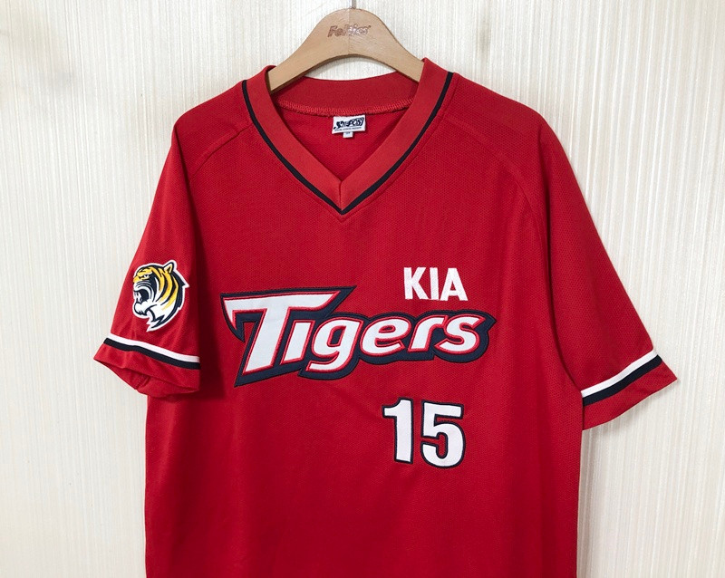 KBO 기아타이거즈 올드 원정유니폼/져지 105 #15 이용규 이미지