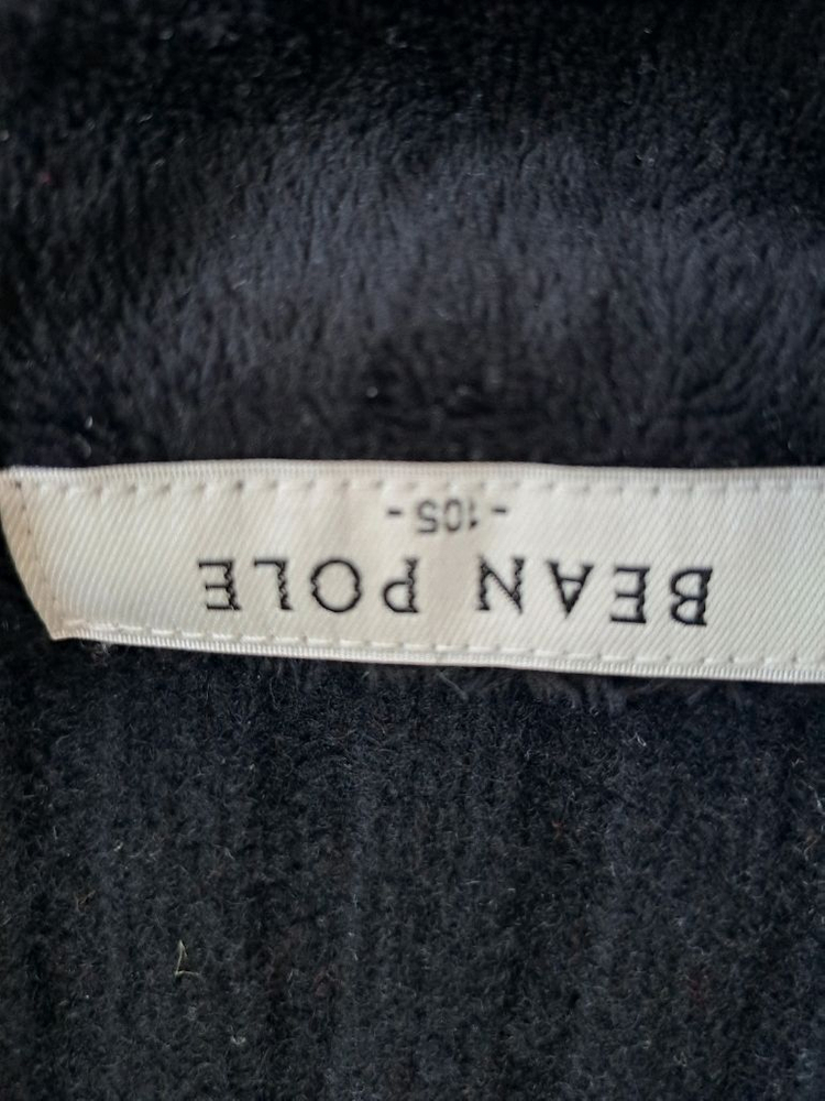 빈폴 체크 집업 니트 이미지