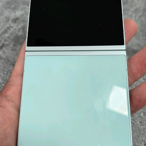 갤럭시z플립6 민트 S급 이미지