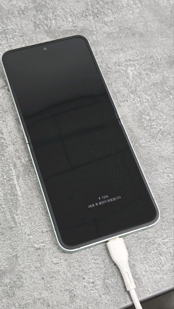 갤럭시z플립6 민트 S급 이미지