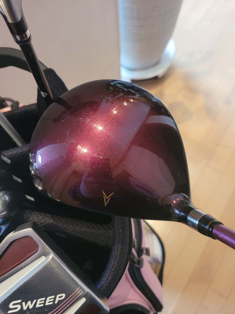 여성 고반발 에스야드와 야마하,카카오캐디백등 풀세트 판매해요 이미지