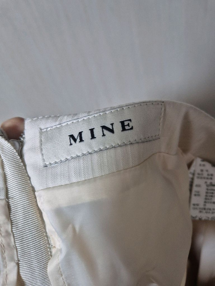 (22년) 마인 MINE 울블렌드 캐시미어 미니 스커트 스몰 이미지