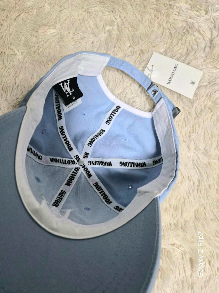 택새옷 우알롱 볼캡 하늘색 M 이미지