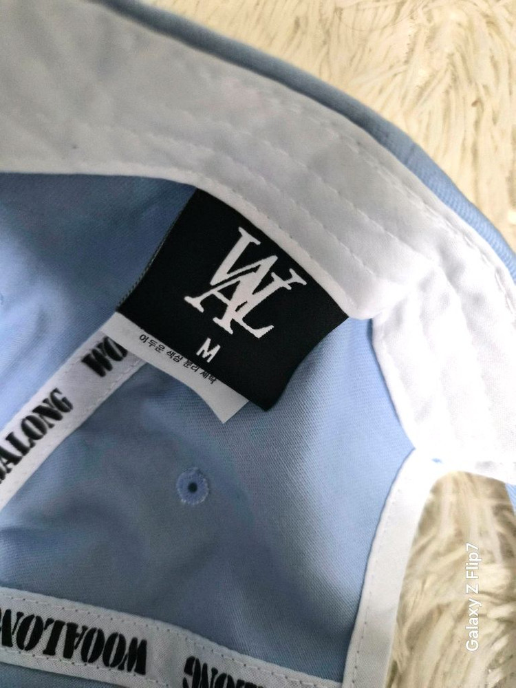 택새옷 우알롱 볼캡 하늘색 M 이미지