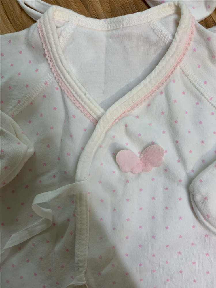 배냇 저고리 보넷 손싸개 발싸개 세트 + 프라하우스 손목보호대 + 임산부팬티 +아기양말 해피프린스 프라하우스 블루독 이미지